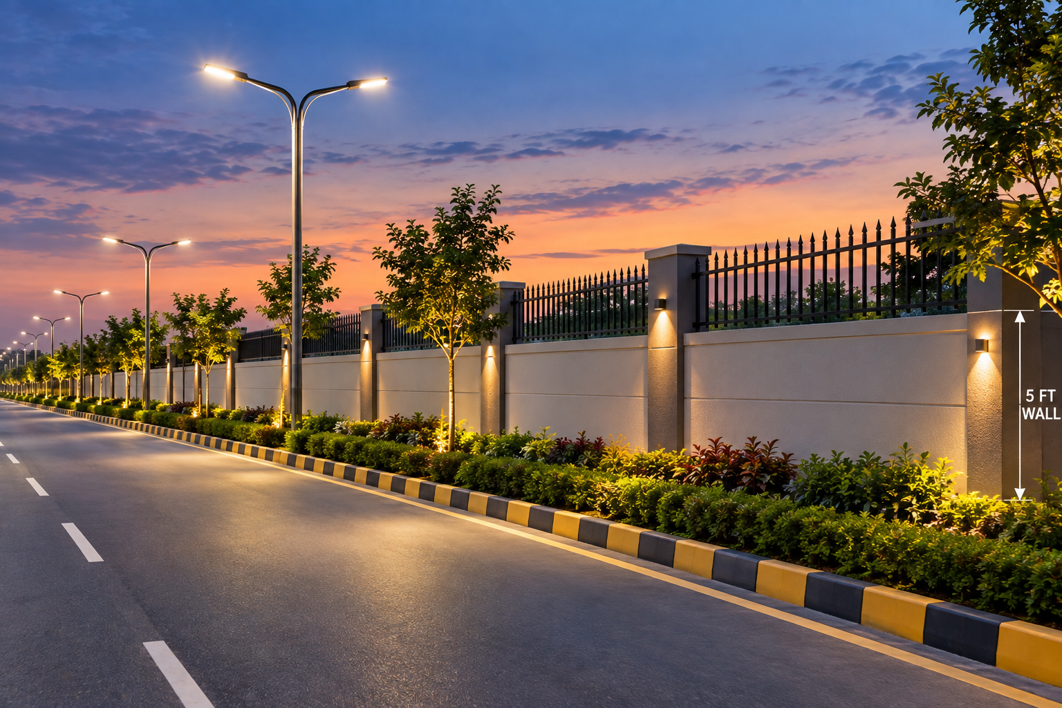 Perimeter Wall & Fencing